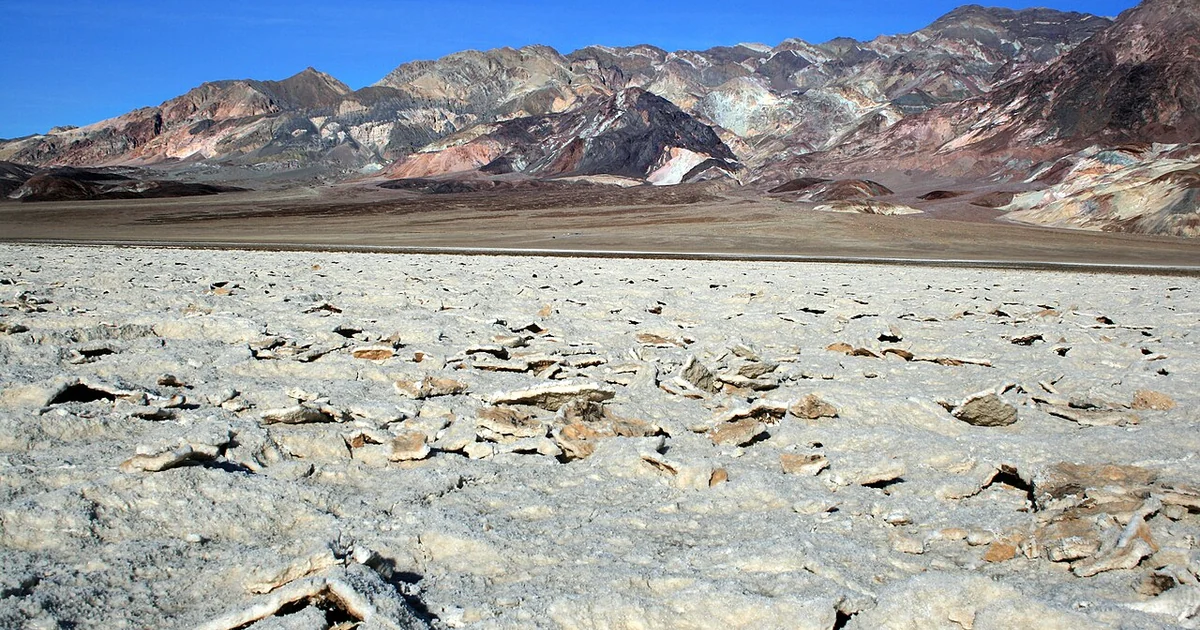 Devil's Golf Course in w:Death Valley National Park.